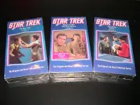 Star Trek (série originale) - 3 cassettes VHS neuves et scèllées