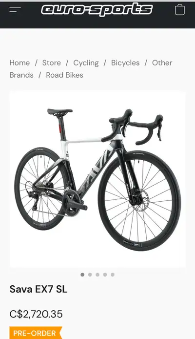 SAVA EX7 Carbon and ALUMINUM ROAD 2024 RIDIN ONCE1500 or best, View more