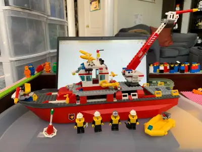 Lego City Fire Boat #7207, View more