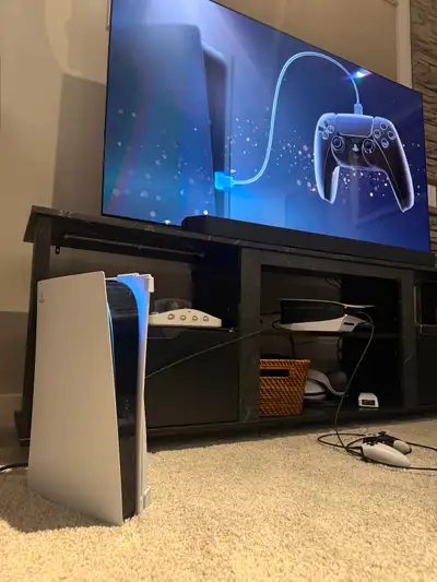 Selling a disc-version PS5. Console works flawlessly. Only selling because I upgraded to a Pro. Fact...