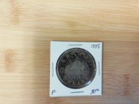 1935 Canada       $1 80% silver F coin!!