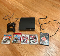 PlayStation 3 avec jeux / PS3 with games