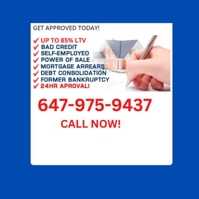 Mortgages 1st / 2nd, Private, SelfEmployed, Refinance, 90LTV