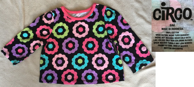 Circo 6M Baby Girl Shirt in Clothing - 3-6 Months in Ottawa