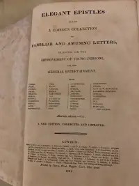 Elegant Epistles 1822