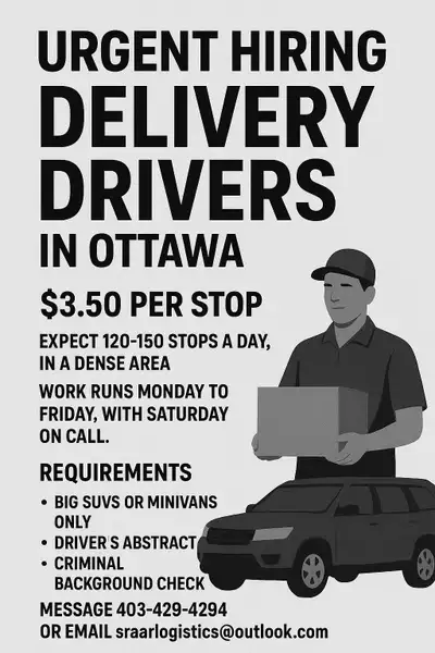 Delivery Driver, View more