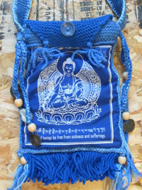 Blue Buddha Bag