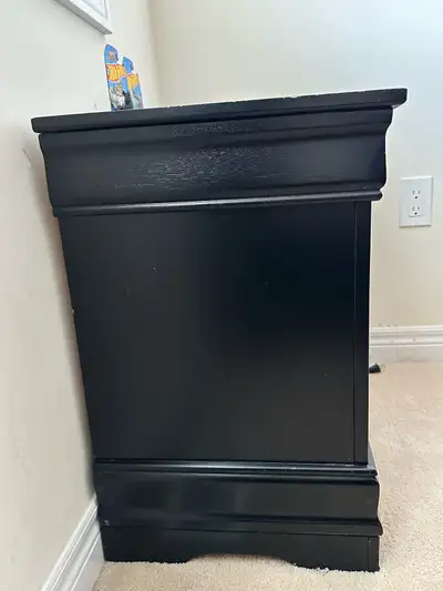 Black Nightstand, View more