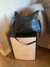 GUCCI - AUTHENTIC GG LEATHER HOBO BAG AND CHANEL SHOES