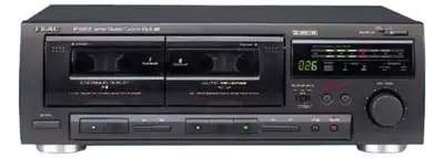 TEAC Dual Cassette Deck W-600R, View more