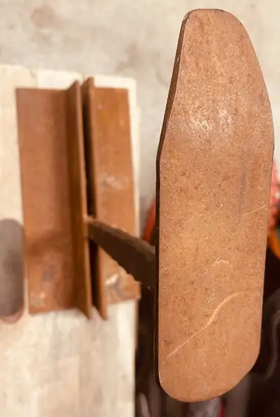 Cast Iron Cobbler Shoe Stand, View more