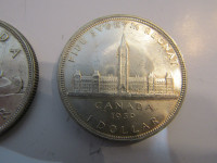 VIEILLE MONNAIE CANADIENNE EN ARGENT $1.00 1939