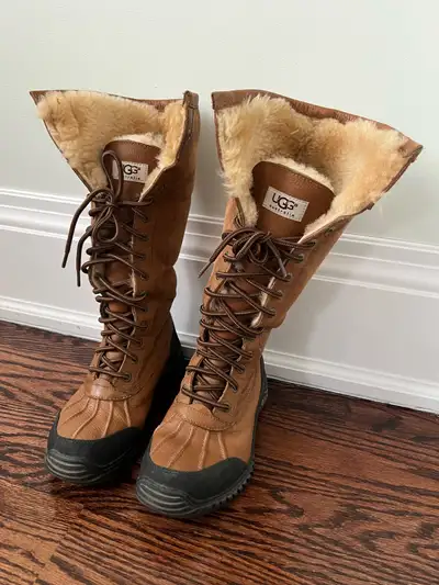 UGG ADIRONDACK TALL BOOTS Size 7, View more