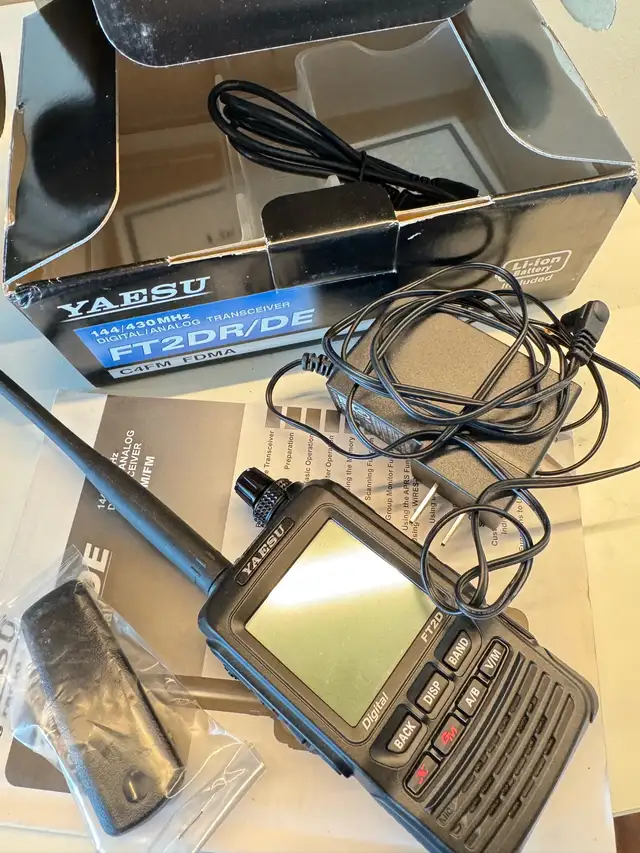 Yaesu handheld ham radio FT2DR546145134445875201