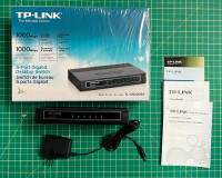 Switch Ethernet Gigabit 5 ports TP-Link TL-SG1005D