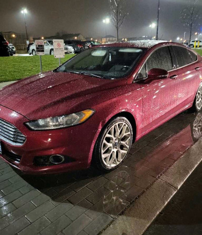 2014 Ford Fusion Titanium - Fully Loaded - Ruby Red