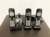 Téléphone sans fils Panasonic avec répondeur KX-TGC22 KX-TCG253C