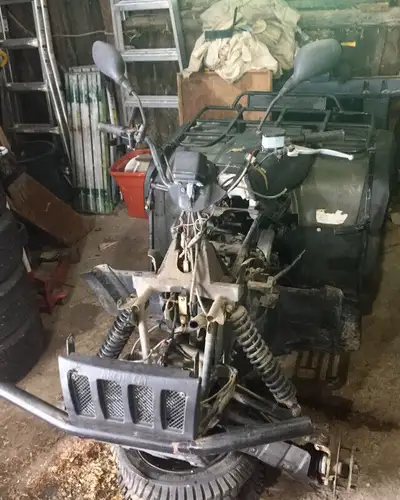 Parting out a 2002 arctic cat atv fis 500cc automatic 4x4 frame with ownership available)parts fit i...