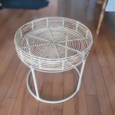 round  wicker table , View more