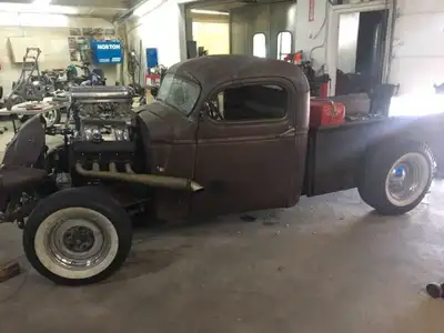 BODY (Patina) - Chopped Front Cab - Operational Doors with Roller Windows - License Plate Floor - Wi...