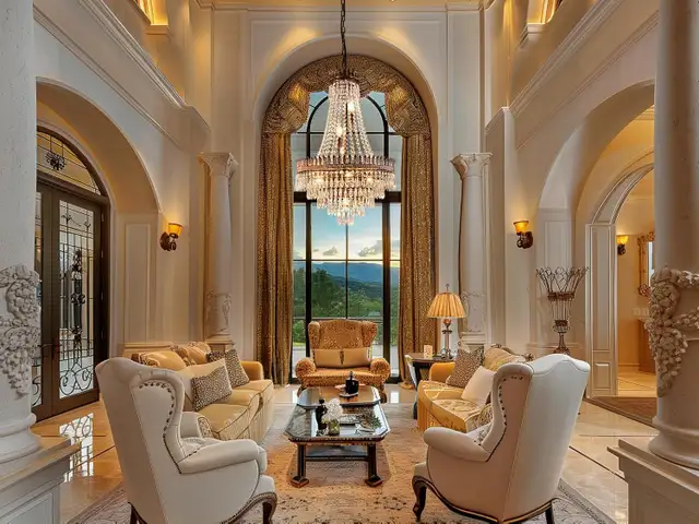 TOCHIC Crystal Chandelier, 7 Lights French Empire Crystals Chand in Indoor Lighting & Fans in City of Toronto - Image 5