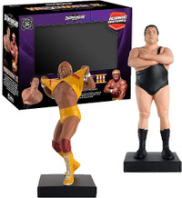 Eaglemoss WWE Wrestling Hulk Hogan & Andre The Giant Figures