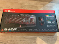 Thermaltake Gaming Keyboard and Mouse Combo!