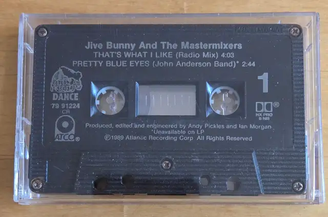 Jive Bunny And The Mastermixers - Cassette Single in Arts & Collectibles in Markham / York Region - Image 2