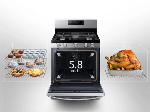 Samsung gas-stove / range in Stoves, Ovens & Ranges in Calgary - Image 2