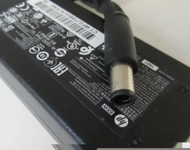 HP chargeur 65W 19.5V 3.3A Prodesk 902990-002 751889-001 in Laptop Accessories in City of Montréal - Image 4