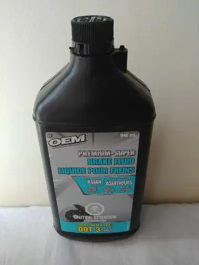 Premium Super Brake Fluid - NEW , View more