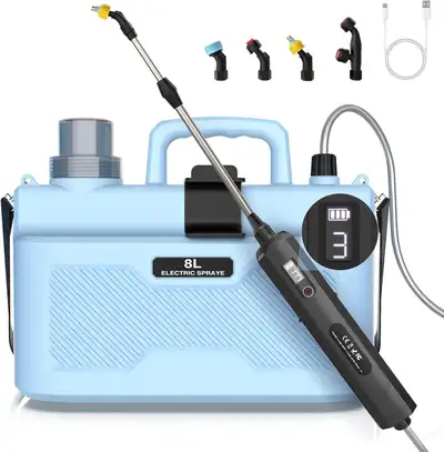 Battery Powered Sprayer 2 Gallon, Electric Weed Sprayer, View more