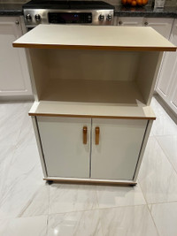 Microwave stand for large microwaves