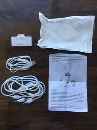 Apple iPhone/iPad/iTouch/Nano/Classic Picture and Video Adapter