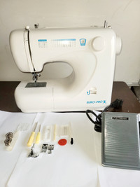 Euro Pro x 32 Stitches Sewing Machine Model: 473B -Like New 