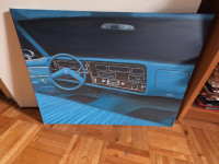 ORIG 1979 OLDSMOBILE DELTA 88 INTERIOR PAINTING BY ELTON MCFALL