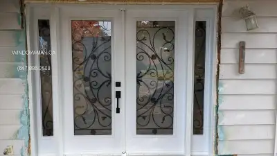 Entry TwoSidelites Double Front Door  20+ years of experience, View more