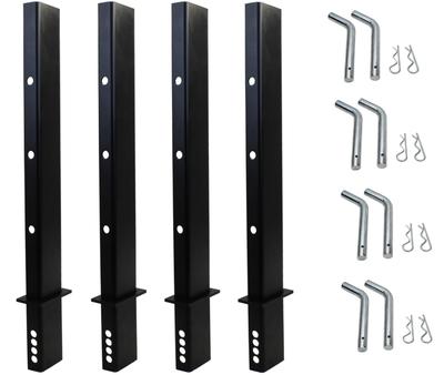 Heavy Duty 4 Pack 30" Adjustable C Channel Pipe 6015, View more