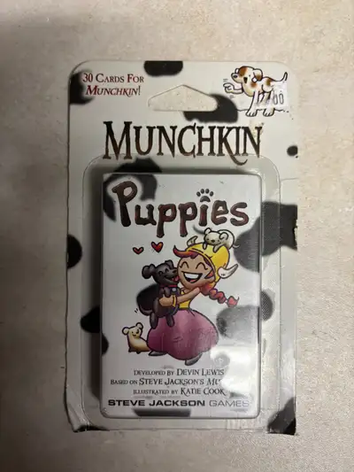 Munchkin Puppies Expansion Still Sealed Steve Jackson Games, View more