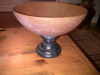 Amber coloured Centerpiece Bowl