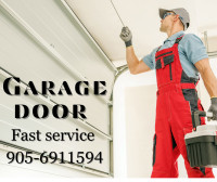 Garage door spring or cable replacement