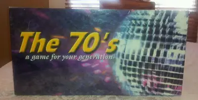 "The 70's" a Monopoly style board game, View more