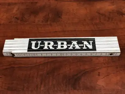 U-R-B-A-N 2 Meter Metric Folding Ruler, View more