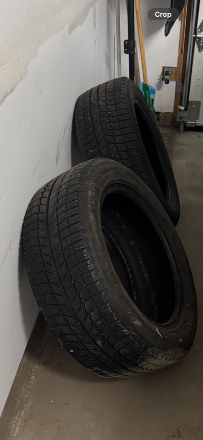 4 x Winter Tires Michelin X-ICE 225/55R17 Used for only 2 seasons (2022-2023 - very low mileage) Ver...