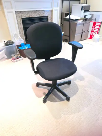 Black Fabric Office Chair, View more
