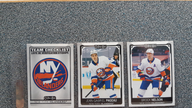 2021-22 O-PEE-CHEE New York Islanders Basic cards Complete team dans Art et objets de collection  à Lévis - Image 2