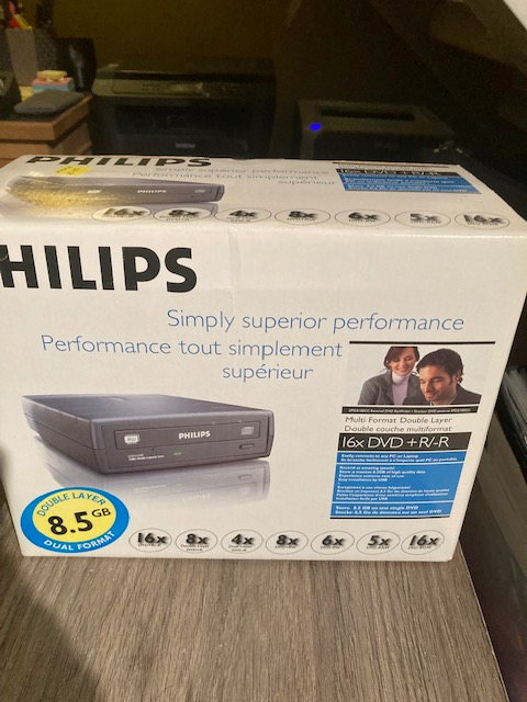Phillips DVD Player (New)