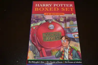 LOT OF 3 HARRY POTTER BOOKS, View more