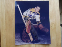 FS: Bernie Parent (Boston Bruins) Autographed 8x10 Photo