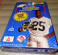 Canadian Football League 1991 Premiere Edition Trading Cards